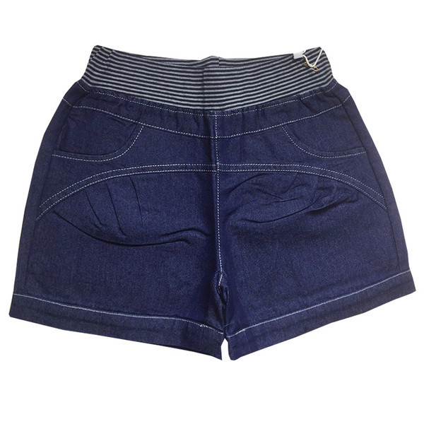 Női alkalmi rövidnadrág kék színben