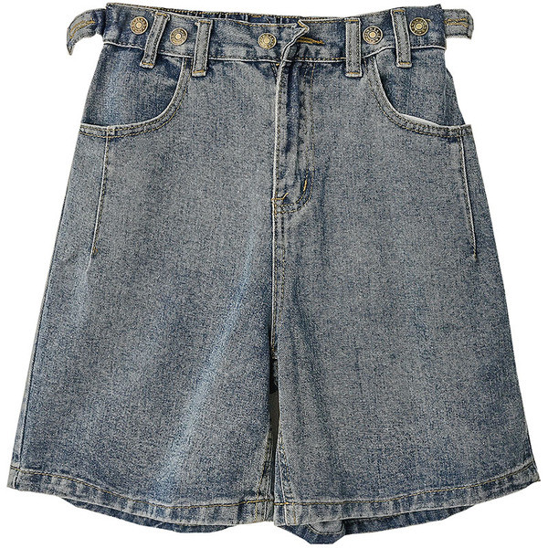 Női alkalmi rövidnadrág széles modell