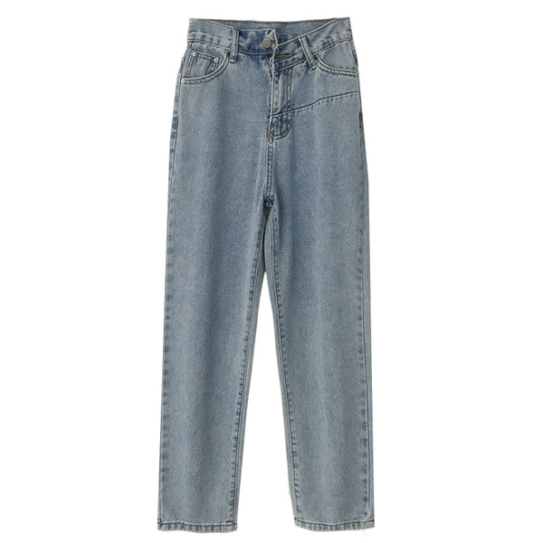 Blugi moderni de dama de culoare deschisa