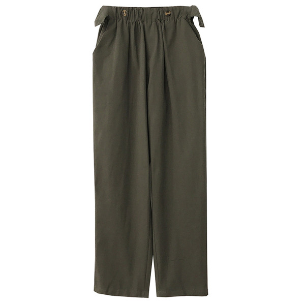 Női alkalmi nadrág gumírozott derékkal, két színben