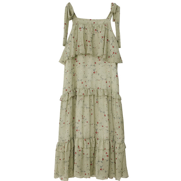 Rochie de dama moderna in doua culori cu model floral