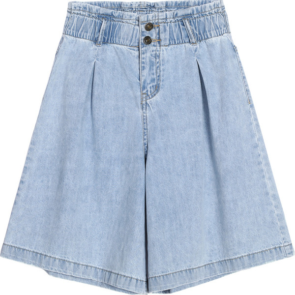 Pantaloni casual dama 3/4 lungime in doua culori