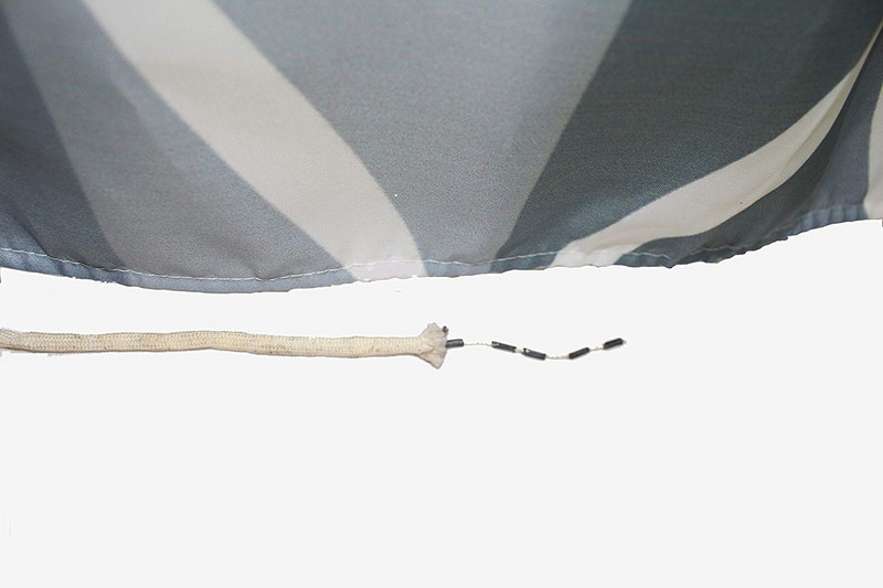 Водоустойчива завеса за баня в сив цвят + пластмасови халки за закачане  - размер 180 х 180 см