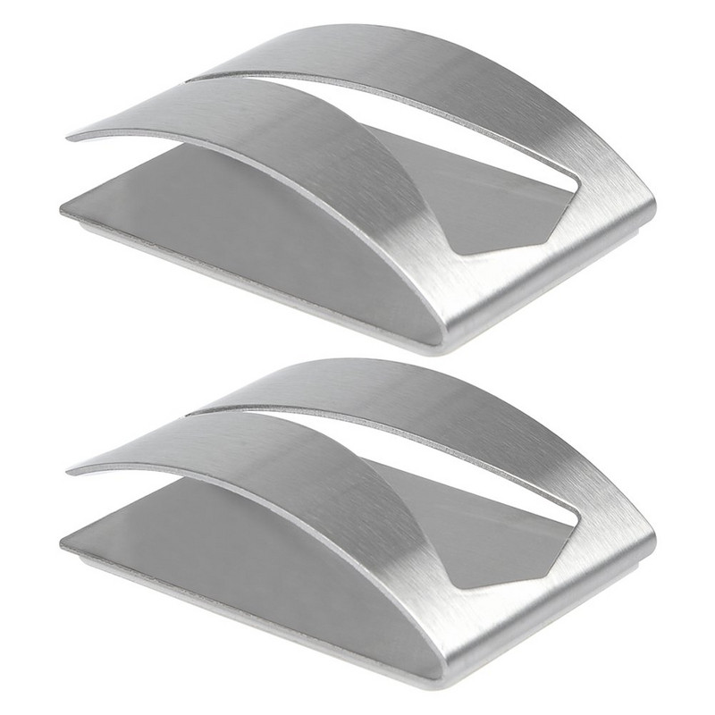 Öntapadós törülközőtartó rozsdamentes acélból, fürdőszobába és konyhába is alkalmas