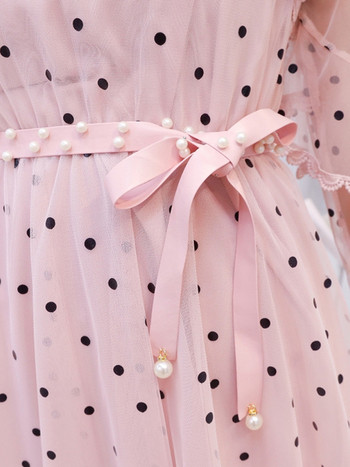 Modern női pöttyös ruha három színben