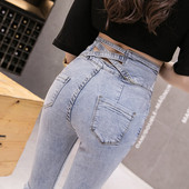 Blugi de dama actuali tip Charleston in doua culori