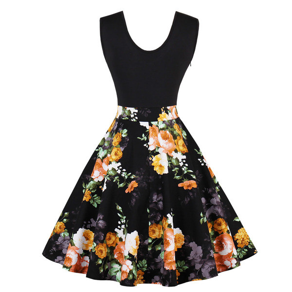 Elegáns női ruha széles pántokkal, többféle színben