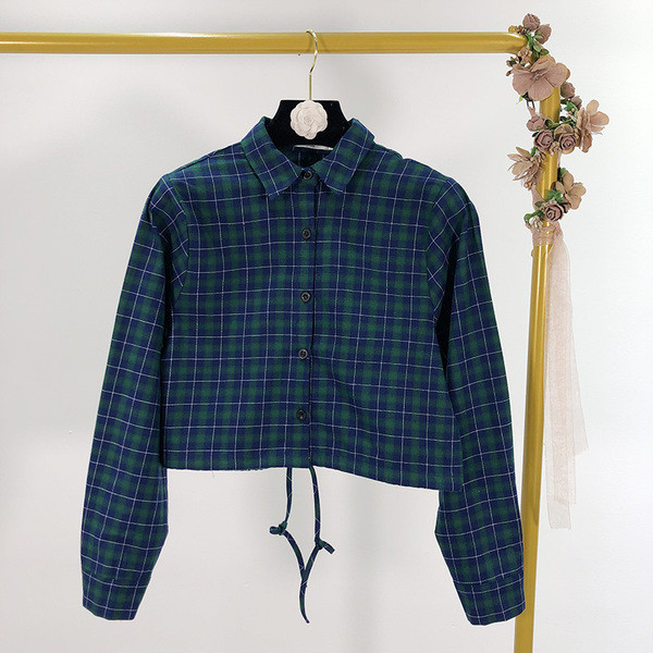 Camasa scurta in carouri model nou - doua culori