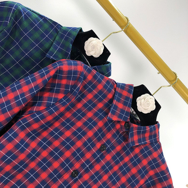 Camasa scurta in carouri model nou - doua culori