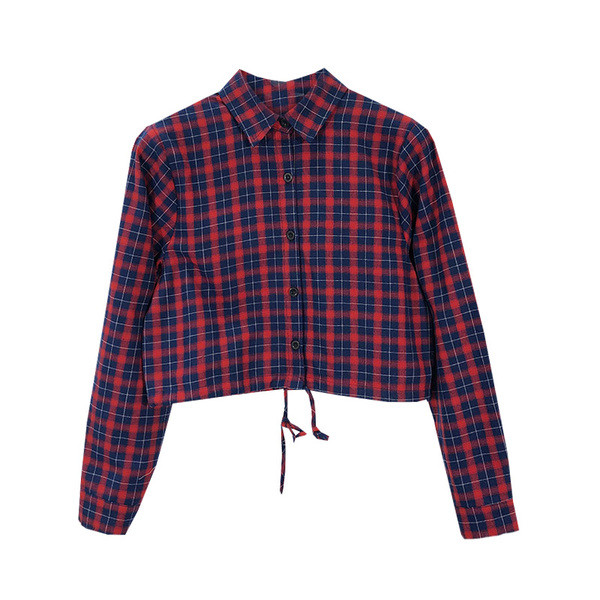 Camasa scurta in carouri model nou - doua culori