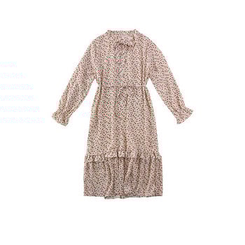 Rochie moderna de dama cu motive florale - mai multe culori