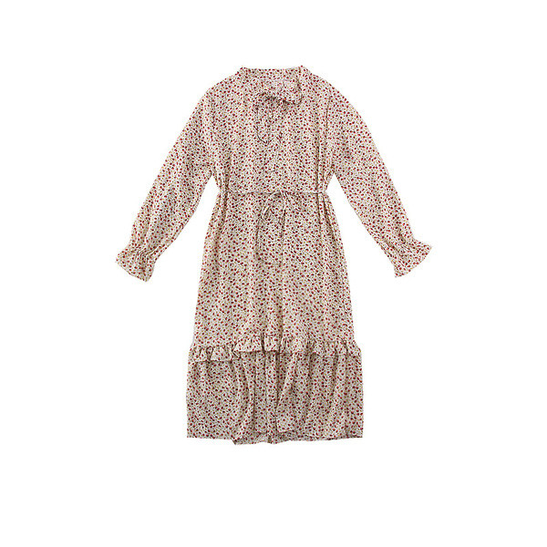 Rochie moderna de dama cu motive florale - mai multe culori