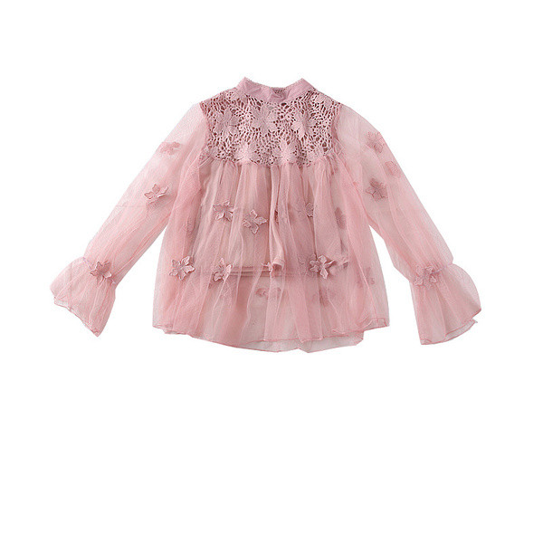 Camasa de dama eleganta model nou cu tul - mai multe culori