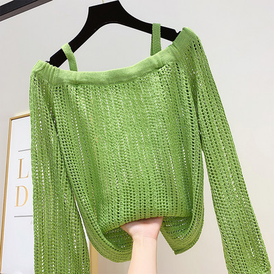 Kötött női pulóver négy színben