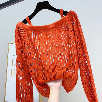 Kötött női pulóver négy színben