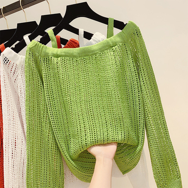 Kötött női pulóver négy színben