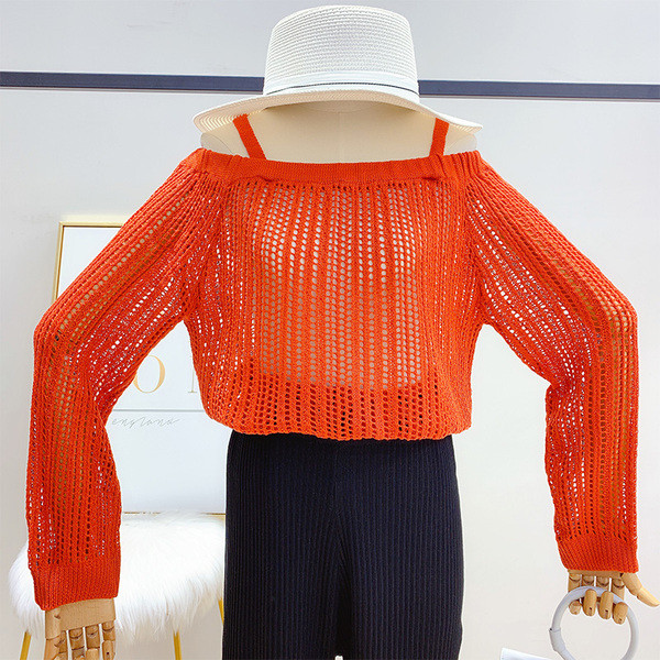 Kötött női pulóver négy színben