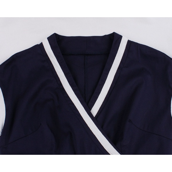 Alkalmi női ruha V-nyakú kék színben