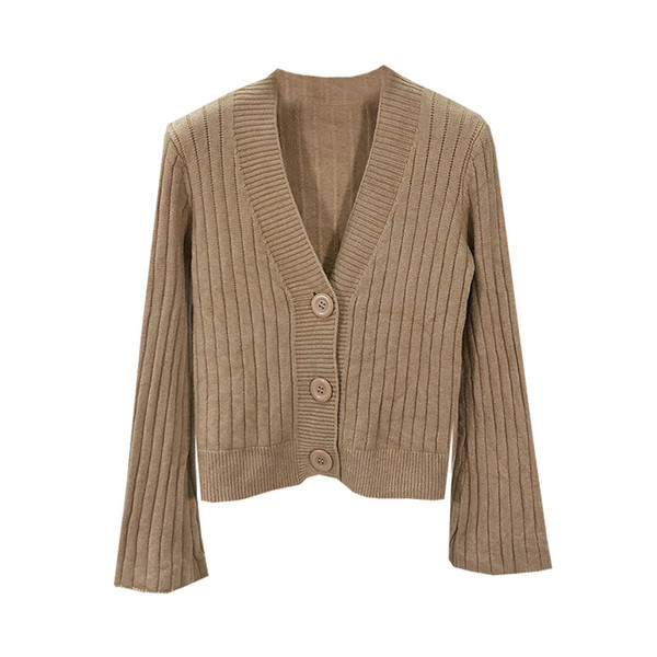 Rövid, széles ujjú női kardigán