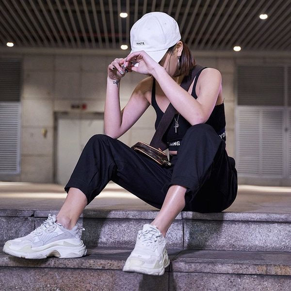 Pantaloni casual dama cu buzunare in mai multe culori