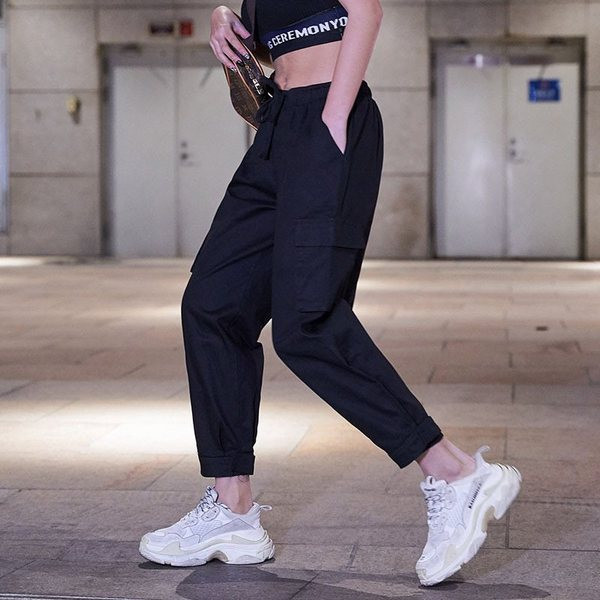 Pantaloni casual dama cu buzunare in mai multe culori