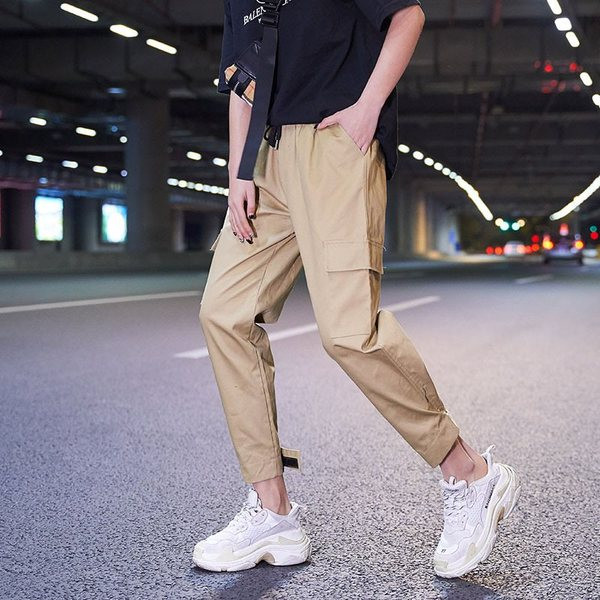 Pantaloni casual dama cu buzunare in mai multe culori