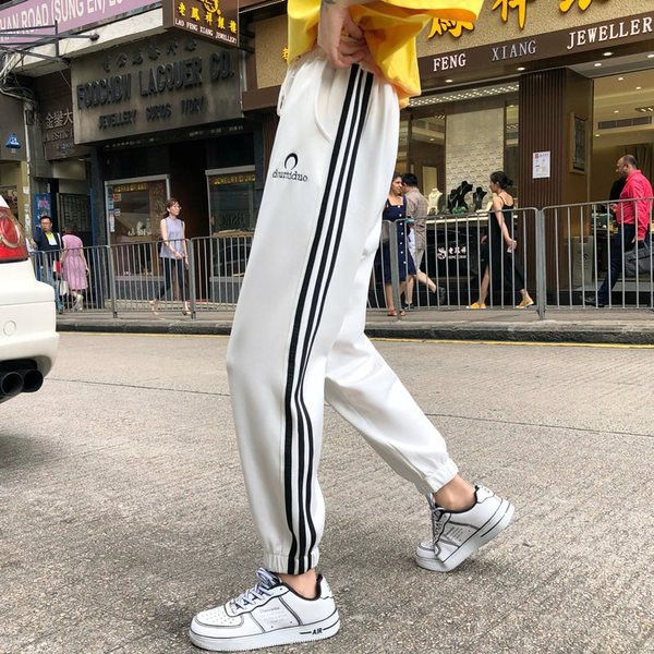 Pantaloni sport si casual cu talie elastica