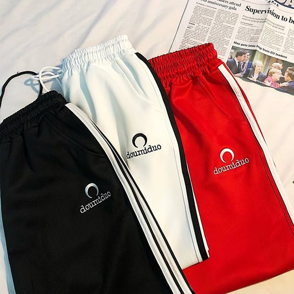 Pantaloni sport si casual cu talie elastica
