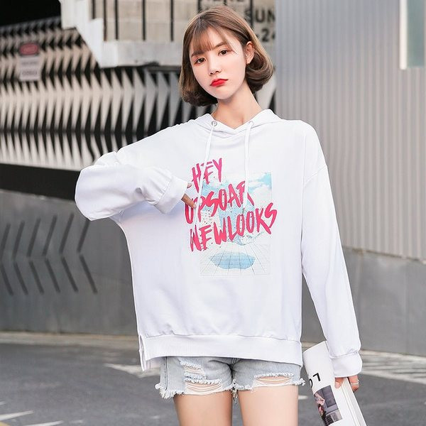 Hanorac de dama cu aplicare de culoare in mai multe culori