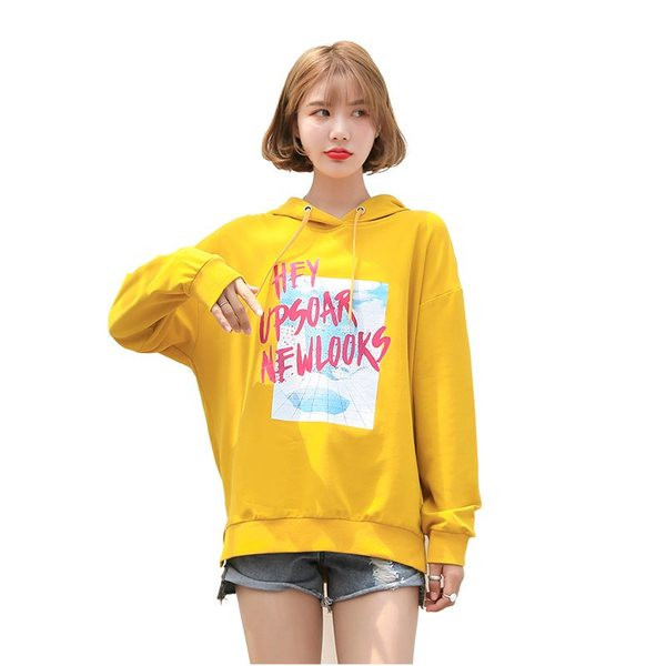 Hanorac de dama cu aplicare de culoare in mai multe culori