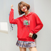 Hanorac casual dama cu aplicare de culoare in mai multe culori