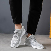 Férfi sportcipő fűzővel, két színben