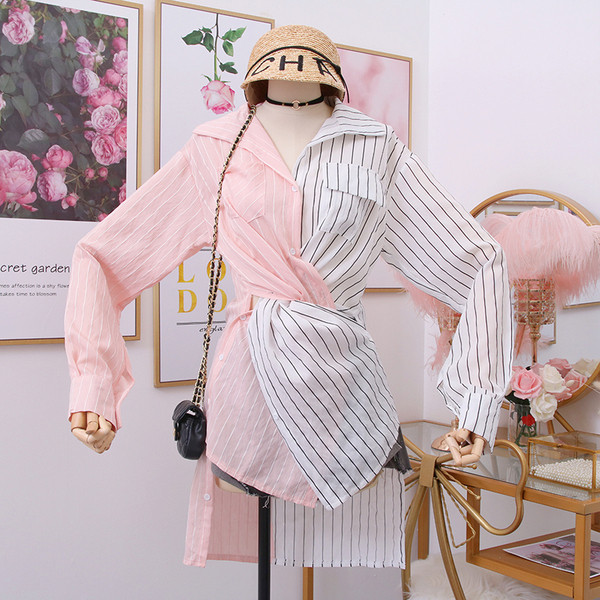 Új modell női ing gombokkal, két színben