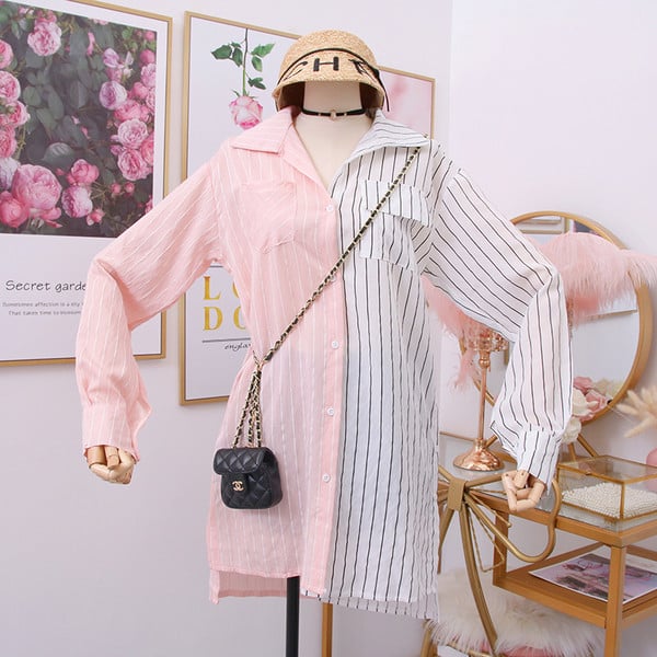 Új modell női ing gombokkal, két színben