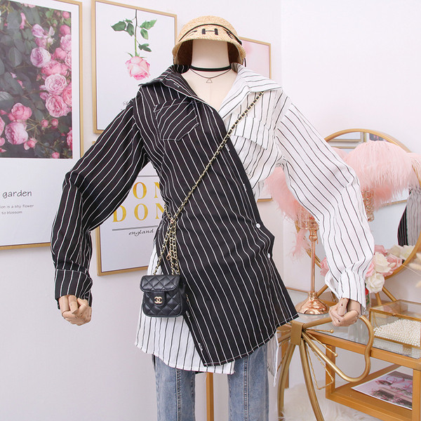 Új modell női ing gombokkal, két színben