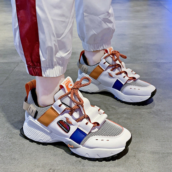 Színes női tornacipő fűzővel és durva talppal, három színben