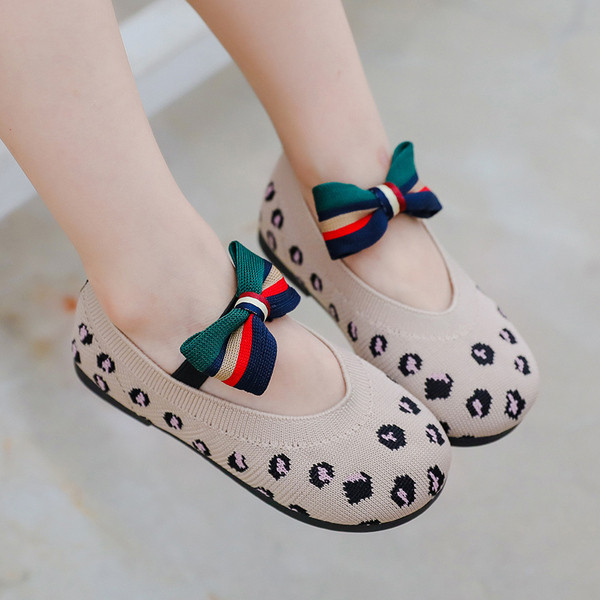 Pantofi casual pentru copii cu panglica-pentru fete