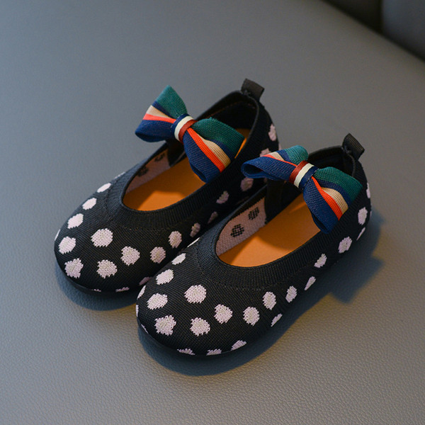 Pantofi casual pentru copii cu panglica-pentru fete