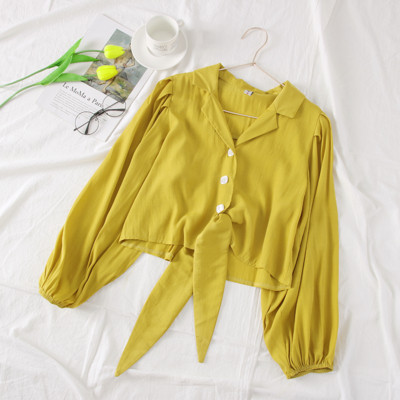 Új modell stílusos női ing több színben