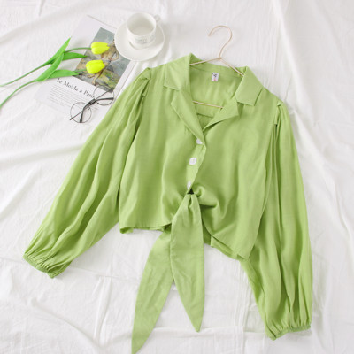 Új modell stílusos női ing több színben