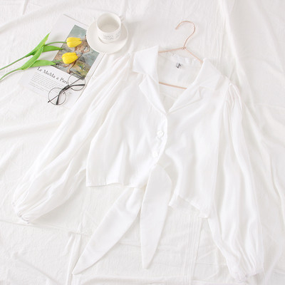 Új modell stílusos női ing több színben