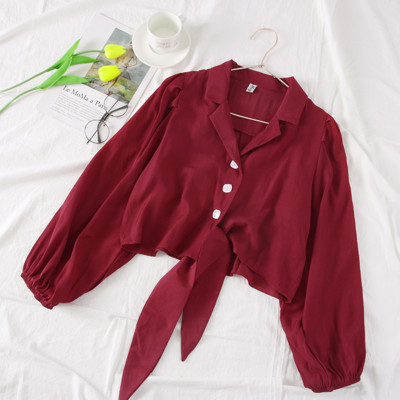 Új modell stílusos női ing több színben