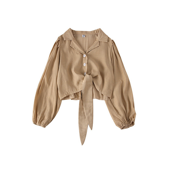 Új modell stílusos női ing több színben