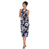 Elegáns, csupasz vállú női ruha többféle színben