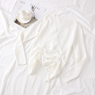 Új modell női pulóver V-nyakkal - többféle színben