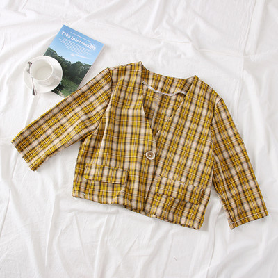 Stílusos női kabát 7/8-as ujjal, több színben