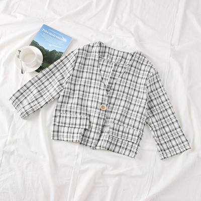 Stílusos női kabát 7/8-as ujjal, több színben