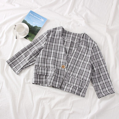 Stílusos női kabát 7/8-as ujjal, több színben