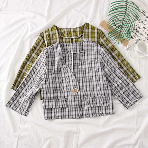 Stílusos női kabát 7/8-as ujjal, több színben