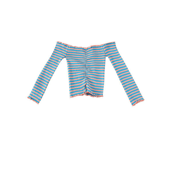 Bluza de dama in dungi model nou cu umerii goi - mai multe culori